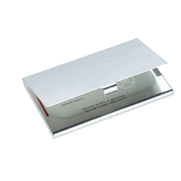 MidOcean Epsom visitkortholder i aluminium
