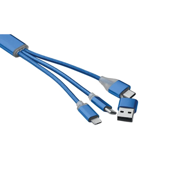 MidOcean 4-in-1 avaimenperän latauskaapeli