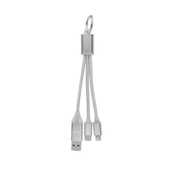 MidOcean 4-in-1 avaimenperän latauskaapeli