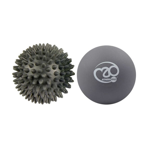 Fitness Mad Trigger Point Spiked Massagebollar Set (2-pack)