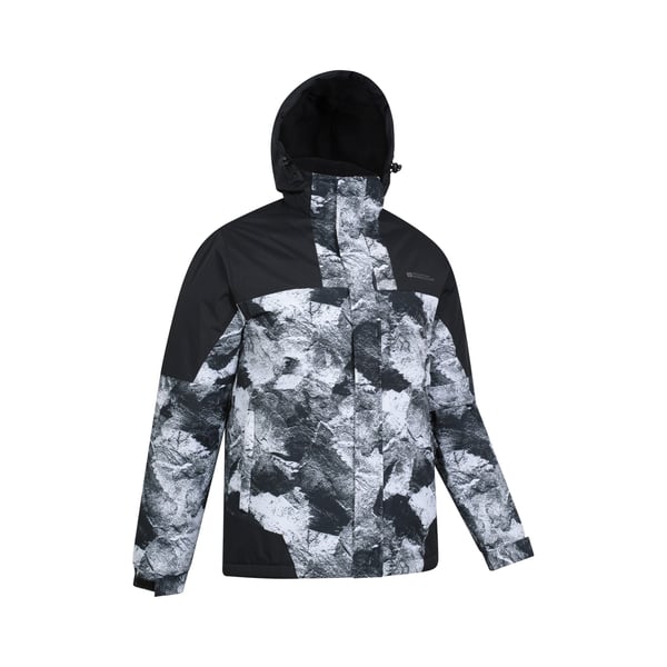 Mountain Warehouse Shadow II skidjacka med tryck för män