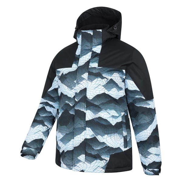 Mountain Warehouse Shadow II skidjacka med tryck för män