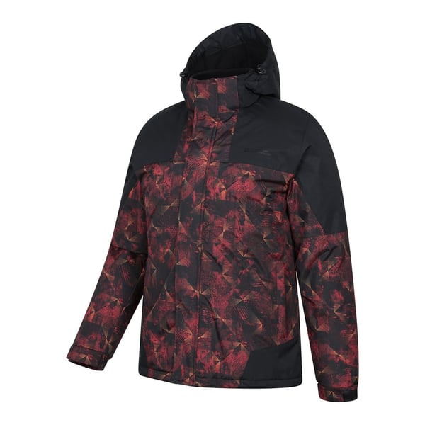Mountain Warehouse Shadow II skidjacka med tryck för män
