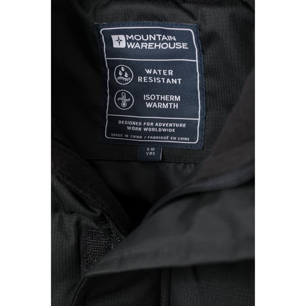 Mountain Warehouse Childrens/Kids Water Resistant Longline Padded Jacket