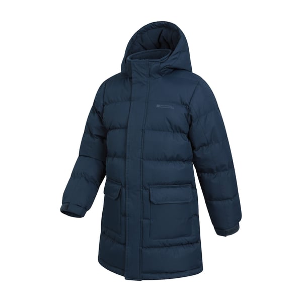 Mountain Warehouse Childrens/Kids Water Resistant Longline Padded Jacket