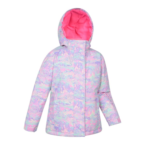 Mountain Warehouse Childrens/Kids Snowdrop Watercolour Ski Jacket