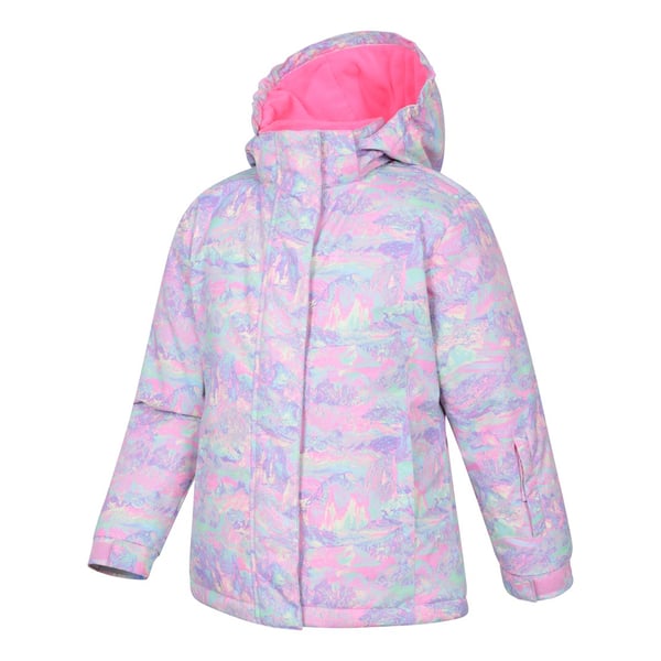 Mountain Warehouse Childrens/Kids Snowdrop Watercolour Ski Jacket