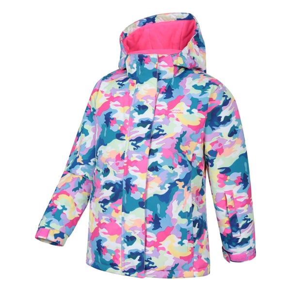 Mountain Warehouse Childrens/Kids Snowdrop Watercolour Ski Jacket