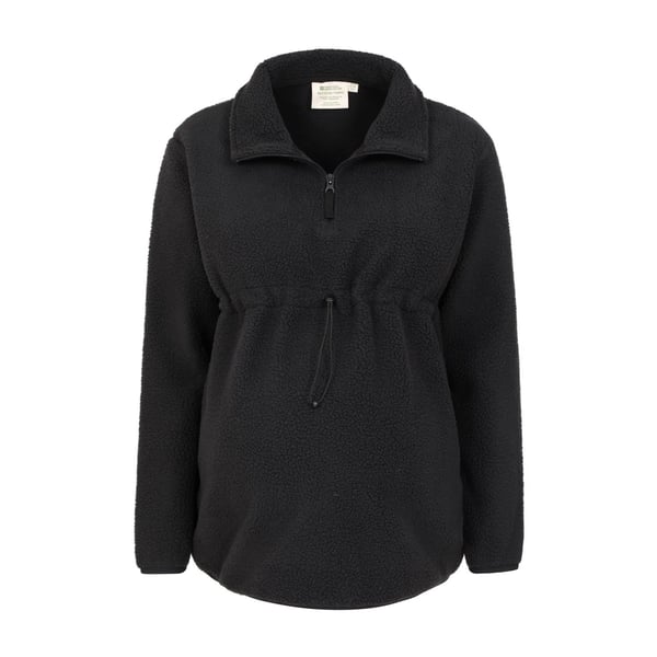 Mountain Warehouse Womens/Ladies Cosy Sherpa Half Zip Maternity Fleece Top