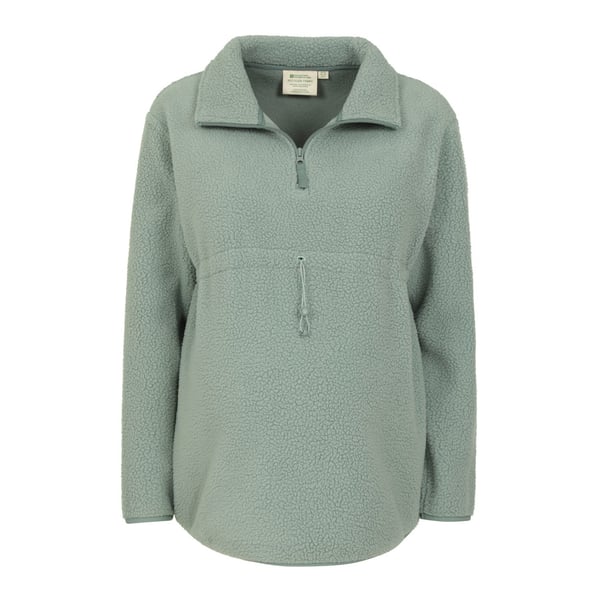 Mountain Warehouse Womens/Ladies Cosy Sherpa Half Zip Maternity Fleece Top