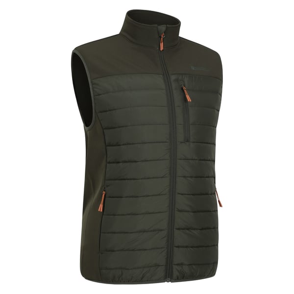 Mountain Warehouse Mens Turbine II Hybrid Padded Gilet