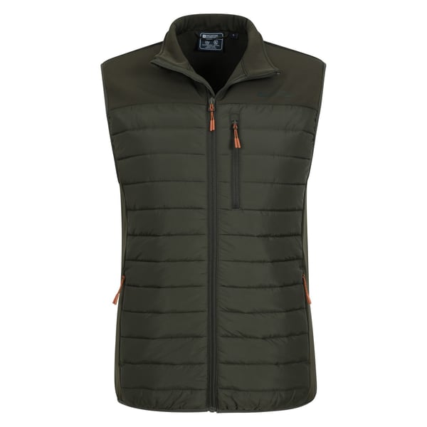 Mountain Warehouse Mens Turbine II Hybrid Padded Gilet
