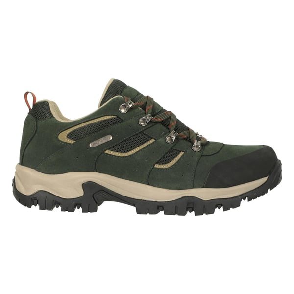 Mountain Warehouse Mens Voyage Suede Waterproof Walking Shoes
