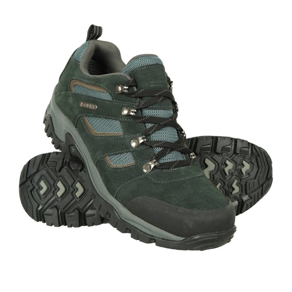 Mountain Warehouse Mens Voyage Suede Waterproof Walking Shoes
