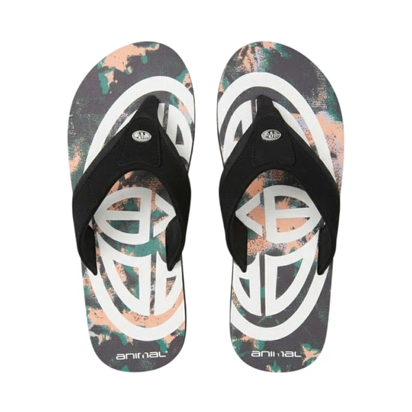 Animal Mens Jekyl Recycled Flip Flops