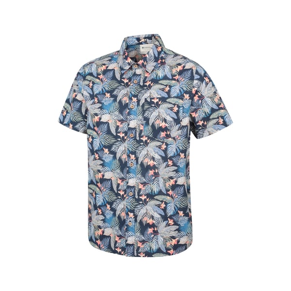 Mountain Warehouse Mens Tropical Short-Sleeved Shirt