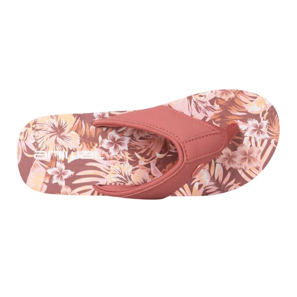 Animal Womens/Ladies Leaf Print Recycled Flip Flops