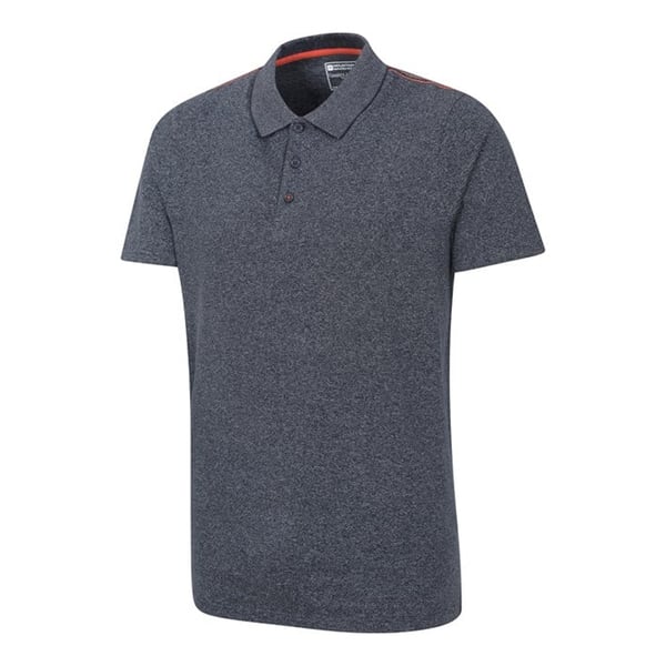 Mountain Warehouse Mens Cordyline Textured Polo Shirt