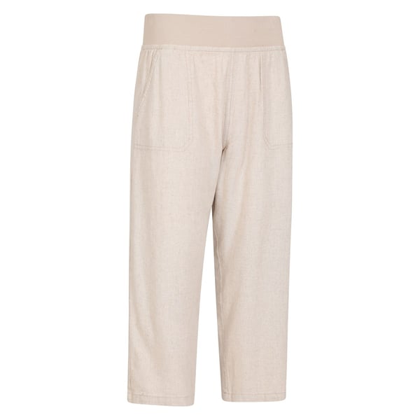 Mountain Warehouse Womens/Ladies Skye Linen Blend Capri