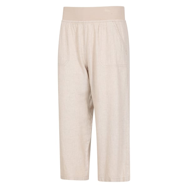 Mountain Warehouse Womens/Ladies Skye Linen Blend Capri