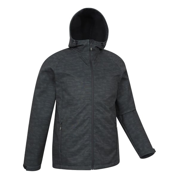 Mountain Warehouse Mens Exodus Showerproof Soft Shell Jacket