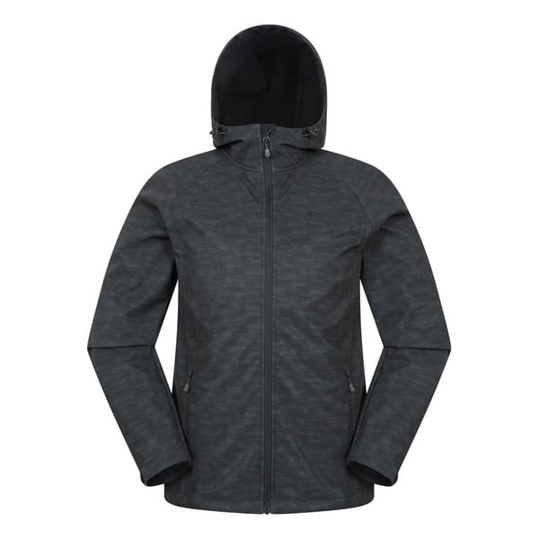 Mountain Warehouse Mens Exodus Showerproof Soft Shell Jacket