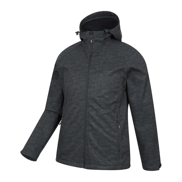 Mountain Warehouse Mens Exodus Showerproof Soft Shell Jacket