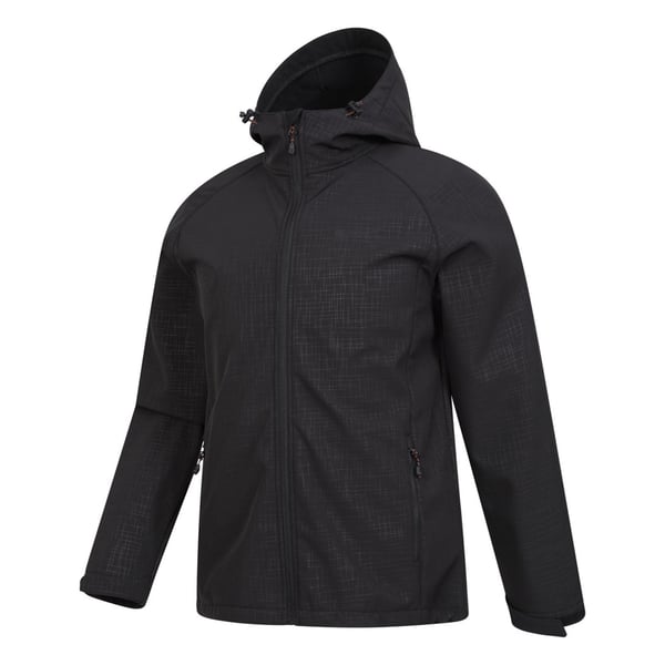 Mountain Warehouse Mens Exodus Showerproof Soft Shell Jacket