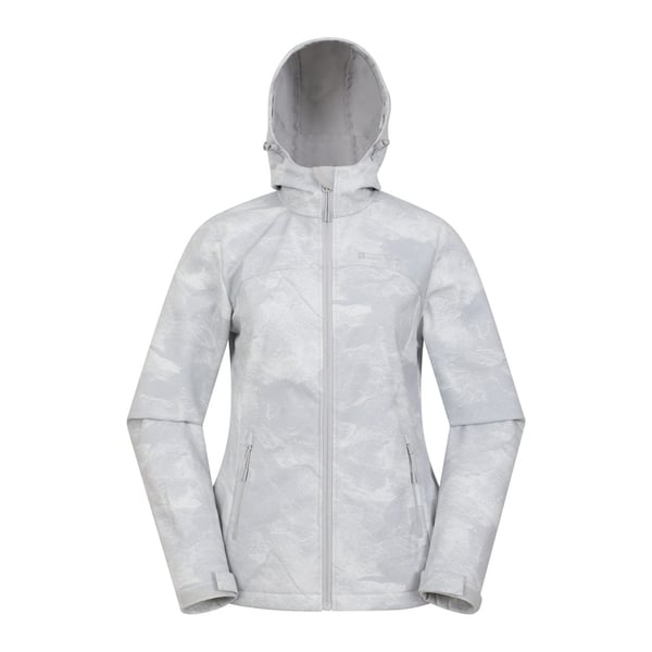 Mountain Warehouse Dam/Dam Exodus Tryckt Vattenavvisande Softshelljacka