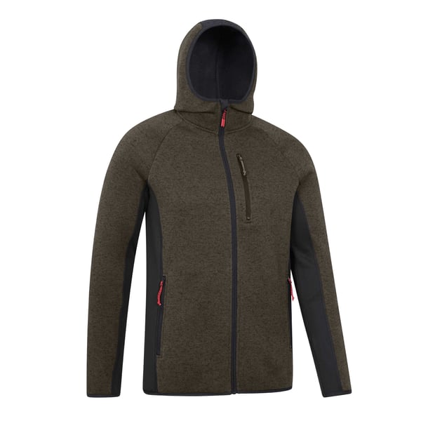 Mountain Warehouse Mens Treston Fleece Hooded Hoodie