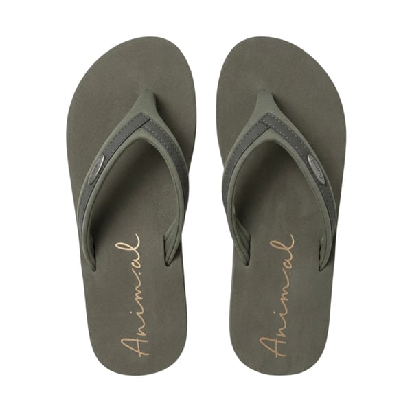 Animal Womens/Ladies Swish Recycled Flip Flops