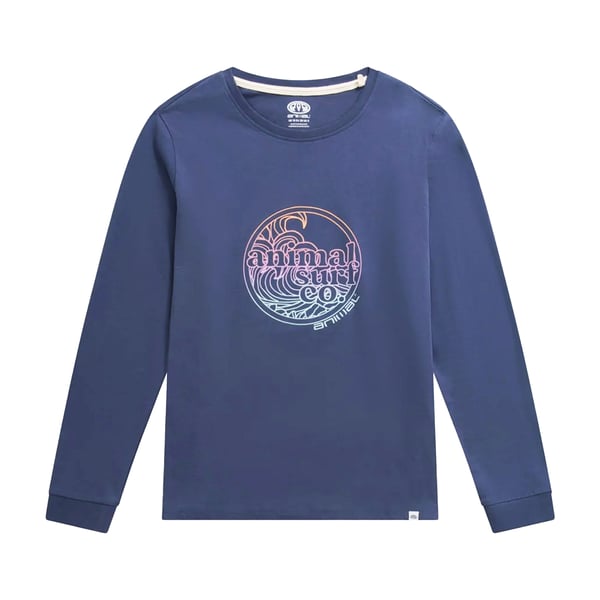 Animal Womens/Ladies Adriana Mystic Organic Long-Sleeved Top