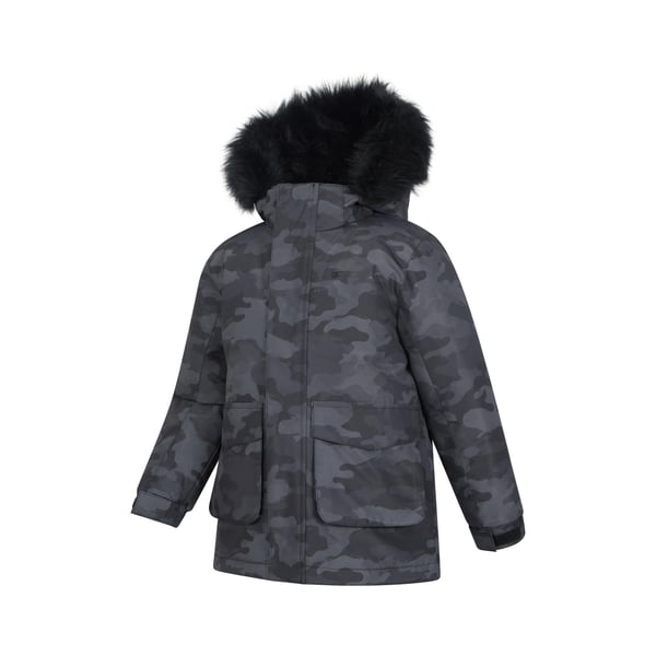 Mountain Warehouse Childrens/Kids Ranger Camouflage Water Resistant Jacket