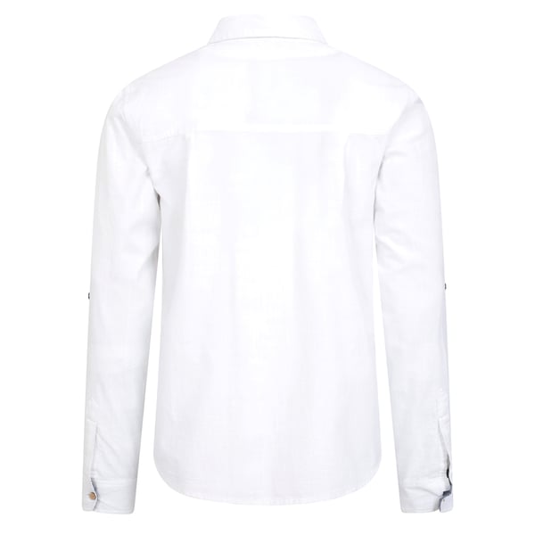 Mountain Warehouse Mens Coconut Textured Long-Sleeved Shirt