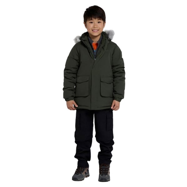 Mountain Warehouse Childrens/Kids Ranger Logo Water Resistant Jacket