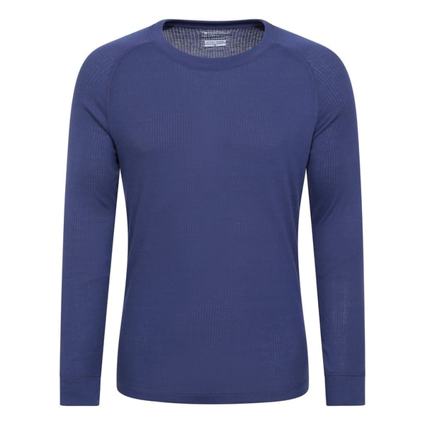 Mountain Warehouse Mens Talus Round Neck Long-Sleeved Thermal Top