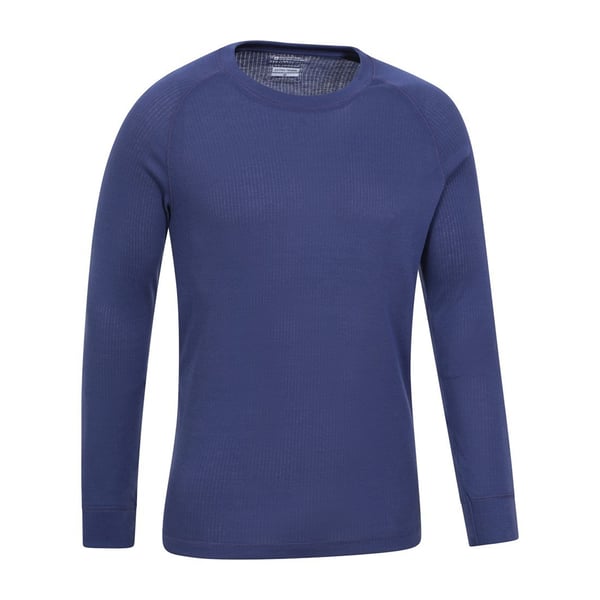 Mountain Warehouse Mens Talus Round Neck Long-Sleeved Thermal Top