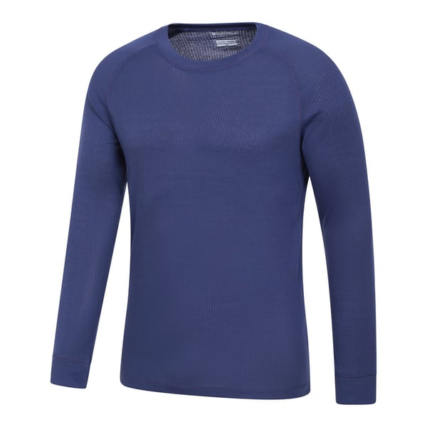 Mountain Warehouse Mens Talus Round Neck Long-Sleeved Thermal Top