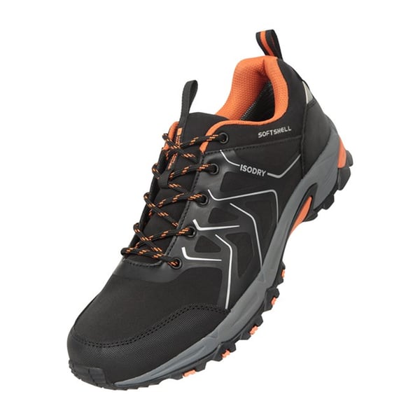 Mountain Warehouse Mens Shadow Softshell Waterproof Walking Shoes