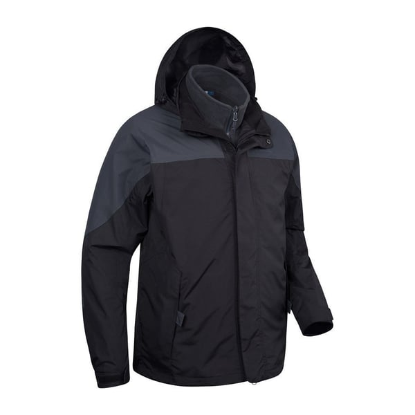 Mountain Warehouse Mens Storm 3 in 1 Waterproof Jacket