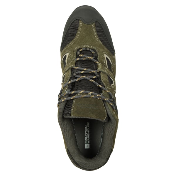 Mountain Warehouse Mens Curlews Waterproof Suede Walking Shoes