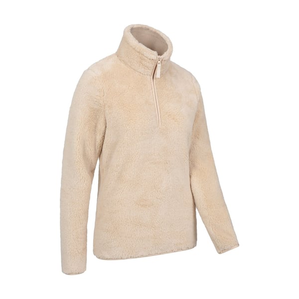 Mountain Warehouse Womens/Ladies Teddy Fleece Quarter Zip Fleece Top