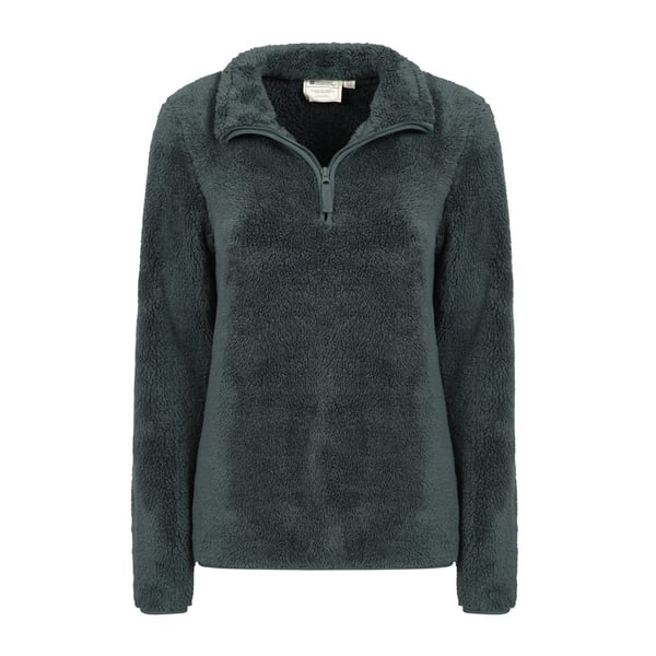 Mountain Warehouse Womens/Ladies Teddy Fleece Quarter Zip Fleece Top