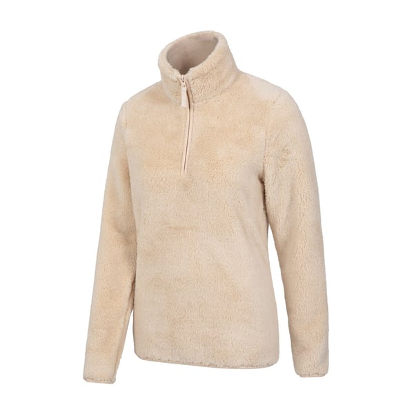 Mountain Warehouse Womens/Ladies Teddy Fleece Quarter Zip Fleece Top