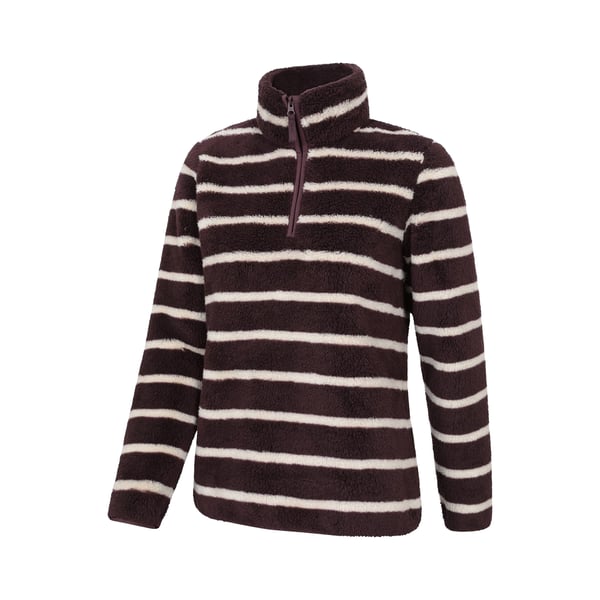 Mountain Warehouse Womens/Ladies Teddy Fleece Quarter Zip Fleece Top