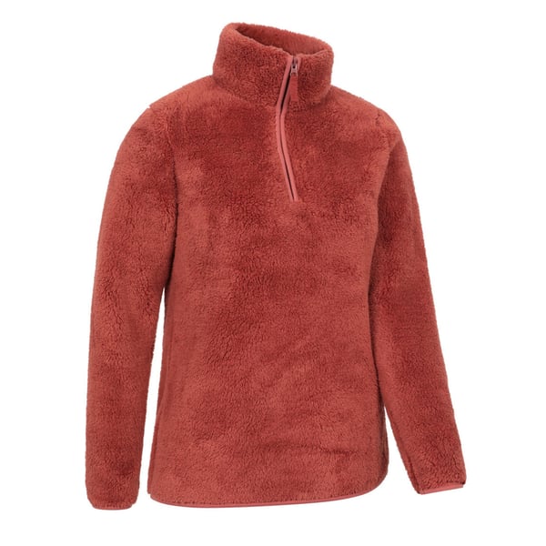 Mountain Warehouse Womens/Ladies Teddy Fleece Quarter Zip Fleece Top