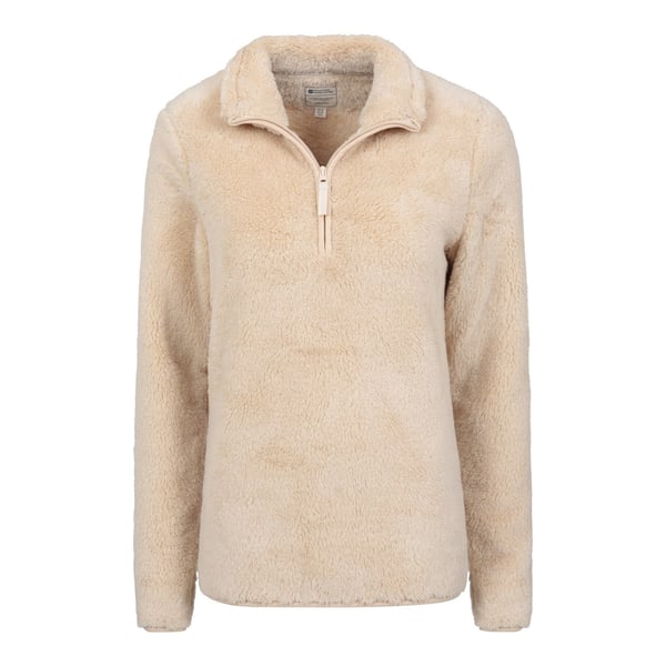 Mountain Warehouse Womens/Ladies Teddy Fleece Quarter Zip Fleece Top