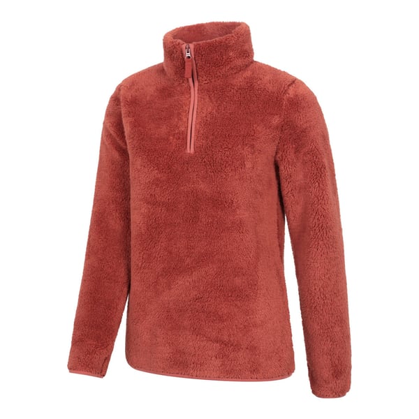 Mountain Warehouse Womens/Ladies Teddy Fleece Quarter Zip Fleece Top