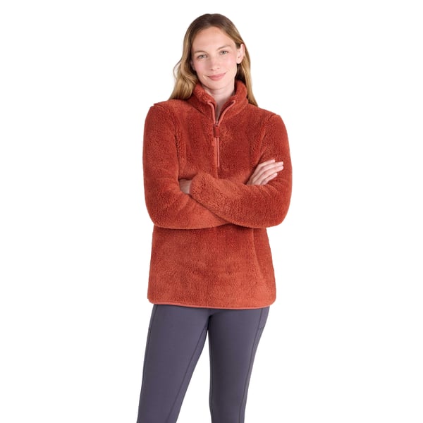 Mountain Warehouse Womens/Ladies Teddy Fleece Quarter Zip Fleece Top