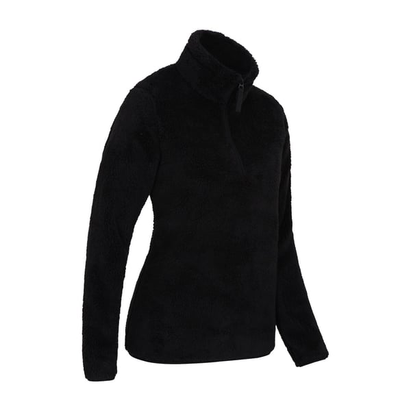 Mountain Warehouse Womens/Ladies Teddy Fleece Quarter Zip Fleece Top